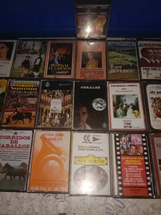 Lote Cintas Cassette Artistas Variados