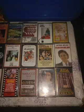 Lote Cintas Cassette Artistas Variados