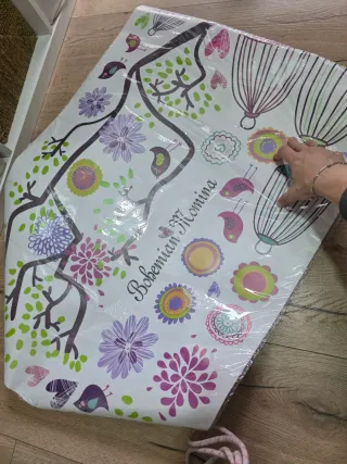 Vinile Decorativo per Bambini Uccelli e Gabbie