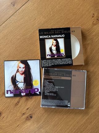 Mónica Naranjo Primer CD Mexico 1999 Disco Dorado