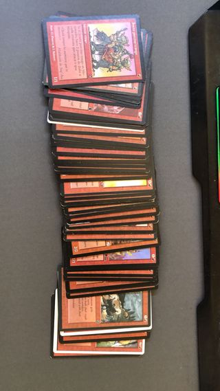 70 cartas Magic The Gathering MTG en borde antiguo