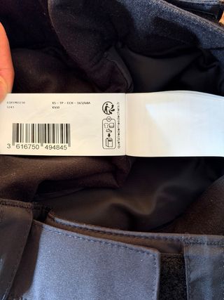 Pantalón de Ski Quiksilver Negro