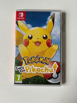 Pokémon: Let's Go Pikachu! Nintendo Switch
