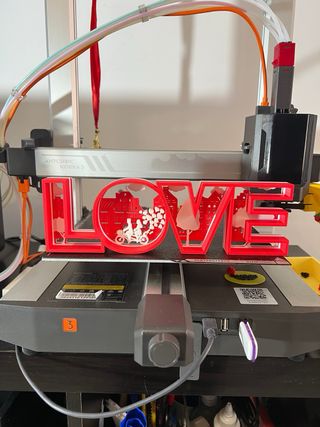 Decoración LOVE Escena Interior