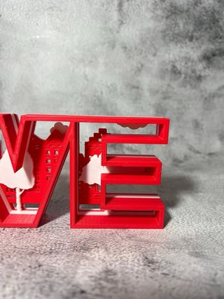 Decoración LOVE Escena Interior