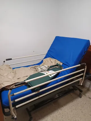 Cama Geriátrica Articulada con colchón