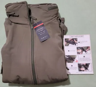 Chaqueta impermeable polar senderismo