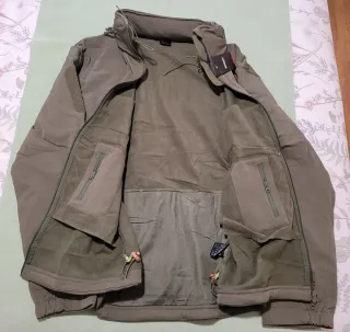 Chaqueta impermeable polar senderismo