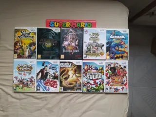 ⭕ Juegos Nintendo Wii algunos precintados 🇪🇦