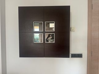 Conjunto Muebles Chapa Ébano 3 muebl 2 mesa 2 sill