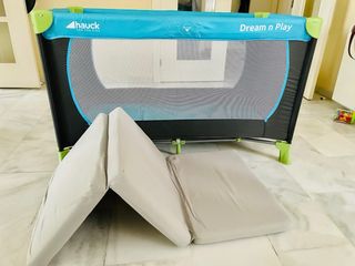 Cuna Portátil Hauck Dream n Play + colchón