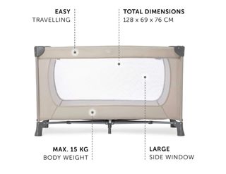 Cuna Portátil Hauck Dream n Play + colchón