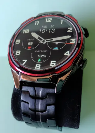 Smartwatch M17 Sport Negro/Rojo