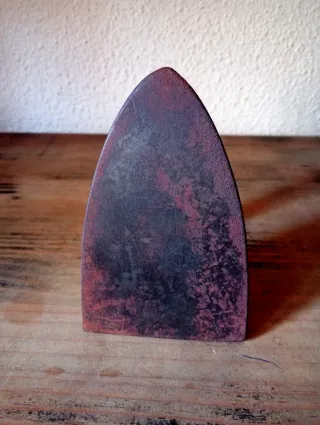 Plancha antigua hierro siglo XIX talla 5