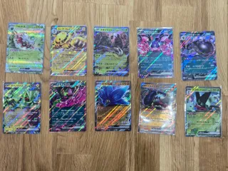 Pack 10 Cartas Pokémon EX Japonesas (1)