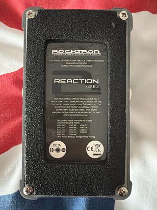 Pedal Guitarra Rocktron Reaction Super Charger
