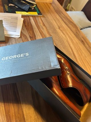 Zapatos Georges oxford brogue talla 10