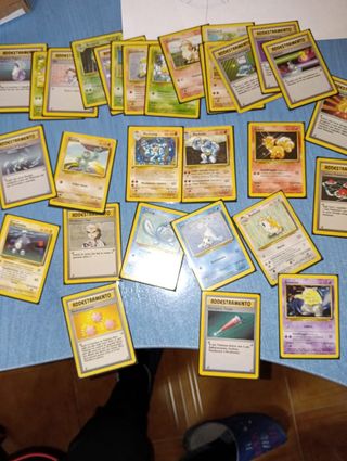 lote cartas pokemon first edition