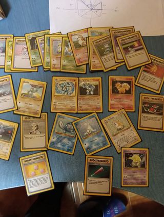 lote cartas pokemon first edition