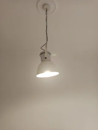 Lámpara colgante blanca