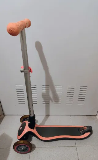 Patinete 3 Ruedas Niña Rosa