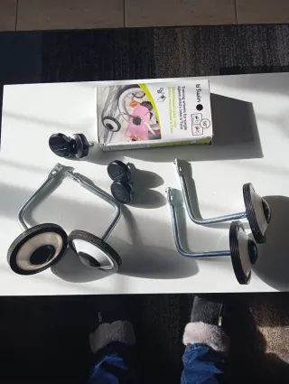 2 pares de Ruedines Btwin 16 para bicicleta infant