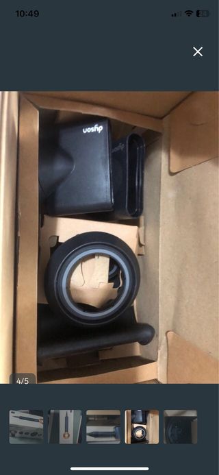 Secador Dyson HD08 Azul y Cobre