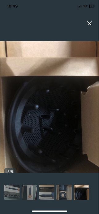 Secador Dyson HD08 Azul y Cobre