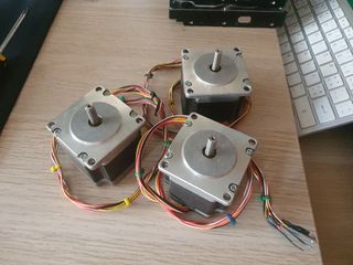 3x Motores Stepper Astrosyn NEMA23 MY103h702