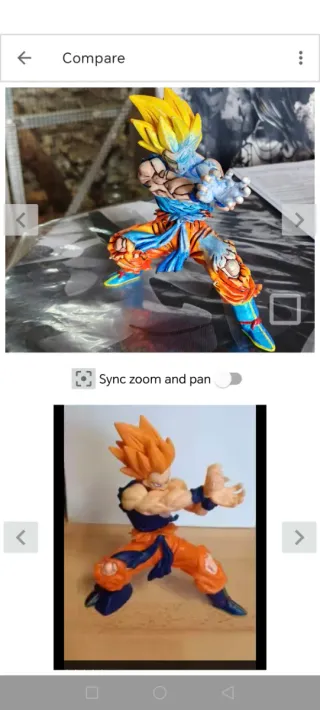 ​GOKU SUPER SAIYAN Custom Paint - Efecto Luz OSL