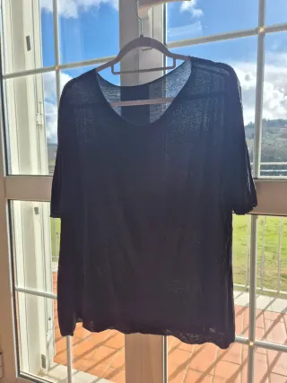 T-shirt semi trasparente taglia unica