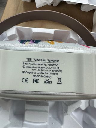 Altavoz Bluetooth W-KING T8II #001962