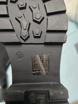 Botas altas negras mujer talla 39