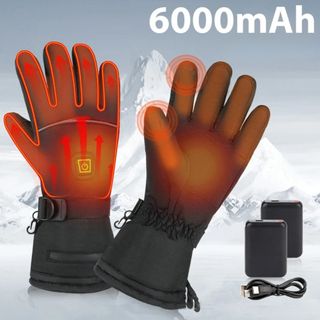 Guantes Calefactables Invierno 6000mAh