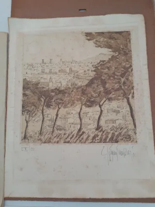 Cuadro antiguo vintage