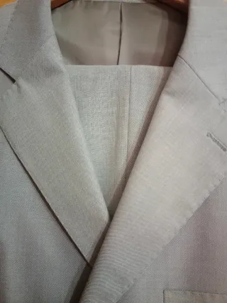 Traje de caballero beige