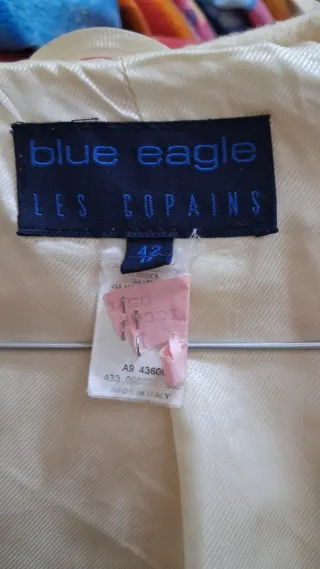 Cappotto blu eagle