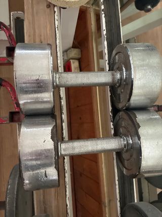 Mancuernas 10 kg cada una