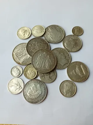 Monedas de plata extranjeras
