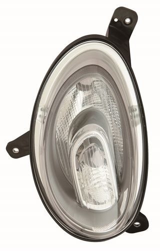 Faro Auxiliar Derecho Con Luz Diurna para Fiat 500X 2014