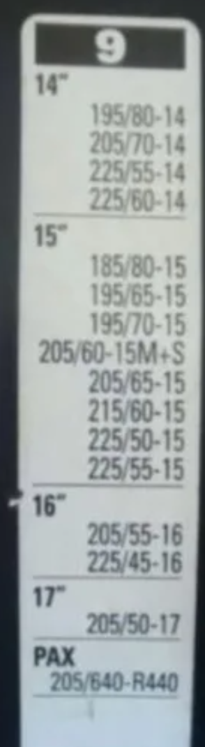 Cadenas Nieve Michelin 5MX