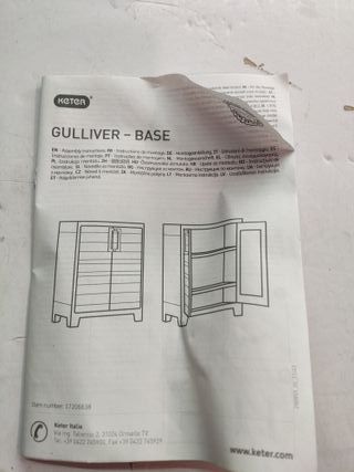 Keter Armario Gulliver Bajo|Almacenaje