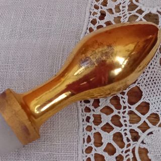 Arte muranese .Set caraffa 2 calici decorati mano