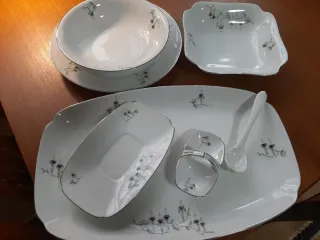 Vajilla checa años 20. Porcelana Pirken Hammer