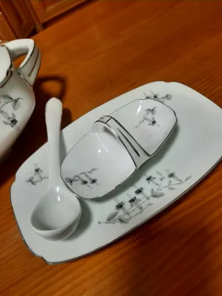 Vajilla checa años 20. Porcelana Pirken Hammer