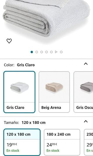 Todocama - Manta de algodón Extra Suave