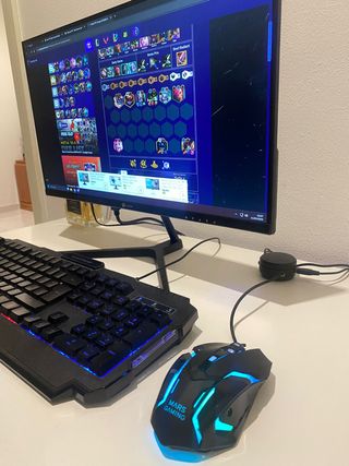 PC Escritorio Completo + Silla Negra