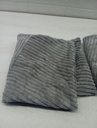 Fundas Cojines de Pana 50x50 gris