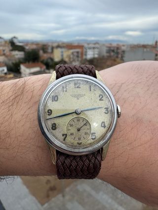 Longines vintage años 30–40 calibre 12.68Z