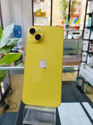 Iphone 14 plus amarillo 256gb batería al 84%